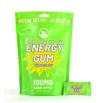 OEM L-Theanine Energy Caffeine Chewing Gums Tablets High Energy Mints Chewing Gum Sugar Free Focus Energy Gum Herbal Supplement