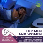 OEM Night Time Fat Burner Capsules for Weight Management, Fat Burning Products Belly Fat Loss for Adult Herbal Supplement