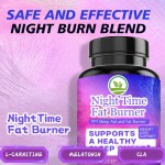 OEM Night Time Fat Burner Capsules for Weight Management, Fat Burning Products Belly Fat Loss for Adult Herbal Supplement