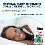 OEM Sleep Well Melatonin Gummies for Deep Sleep Support, Wake up Refreshed  Habit Forming Dietary Supplement