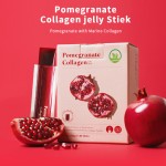OEM Private Label Pomegranate Collagen Jelly Stick Enzyme Slimming Jelly Diet Beauty Collagen Jelly Stick Herbal Supplements