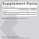 OEM Private Label Unflavored Creatine Monohydrate Fast Muscle Building Herbal Supplement for Adult Fitness