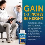 OEM Private Label Height Growth Capsules Bone Growth Kids Teens Growth Top Pills Adults Calcium Herbal Supplement