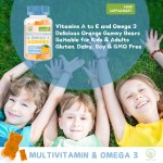 Top Quality Food Grade Kids Multivitamin Gummies Vitamin Omega 3 Gummies Children Multivitamin Gummies Improve lmmunity