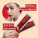 OEM Private Label Pomegranate Collagen Jelly Stick Enzyme Slimming Jelly Diet Beauty Collagen Jelly Stick Herbal Supplements