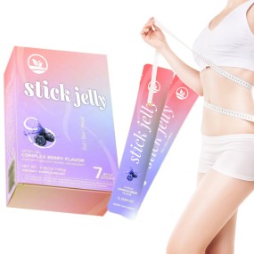 OEM Berry - Flavored Stick Jelly for Gut Health & Daily Wellness Support Multi Vitamins B6 B12 Digestive Enzymes Jelly Stick