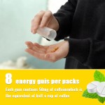OEM Vegan Caffeine Gum 50mg | Sugar-Free Energy & Focus | B6 B12 Taurine | Fresh Mint