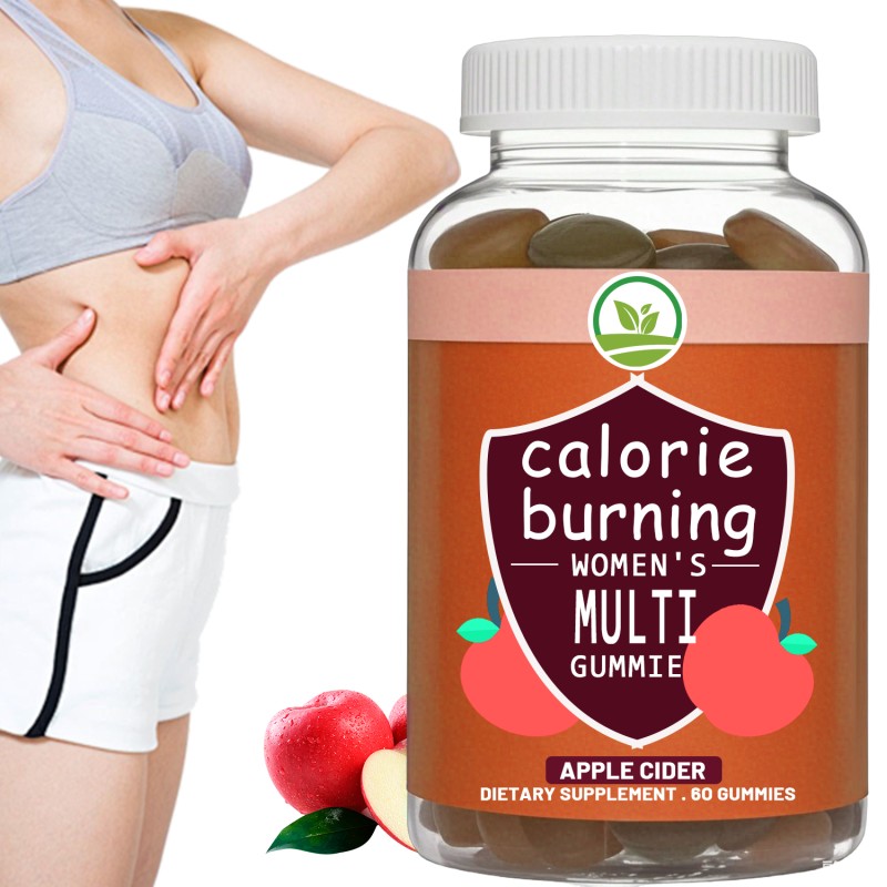 Promotional Customized Calorie Burning Gummies Slimming Weight Burn Fat Detox Helps Energy Support Herbal Supplement