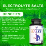 OEM Electrolyte Salts Capsule Magnesium Sodium Potassium Calcium Hard Capsules Pills Sports Supplements for Electrolyte Energy