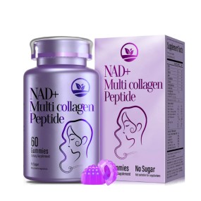 ODM NAD+ Vitamin Gummies For Brain Health & Natural Detox Support DNA Repair & Metabolism