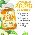 Adult Herbal Supplements for Gut Health Support and Healthy Metabolism Support  Energy Boosting Gummies for Women