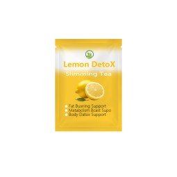 OEM Natural Lemon Detox Slimming Tea Mix Herbal Fast Slimming Fit Tea Flat Tummy Detox Diet Tea for Digestive Health Adults