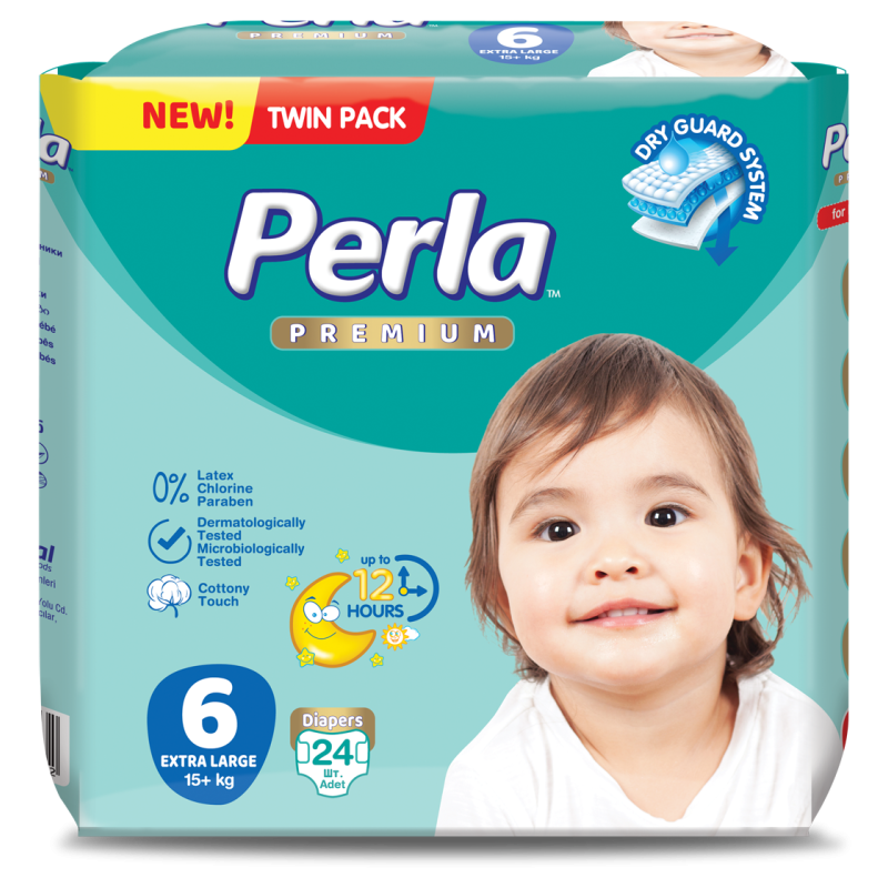 Baby Diapers Manufacturer - PERLA Japan-Made Twin Mini No.2 Soft Cotton Newborn