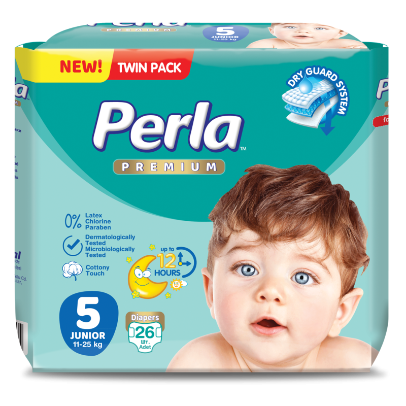 Baby Diapers Manufacturer - Extra Large No.6 PERLA Disposable Super Absorbent