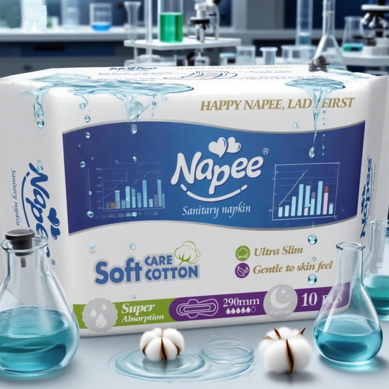 卫生巾生产商 - 全新棉柔超薄少女巾