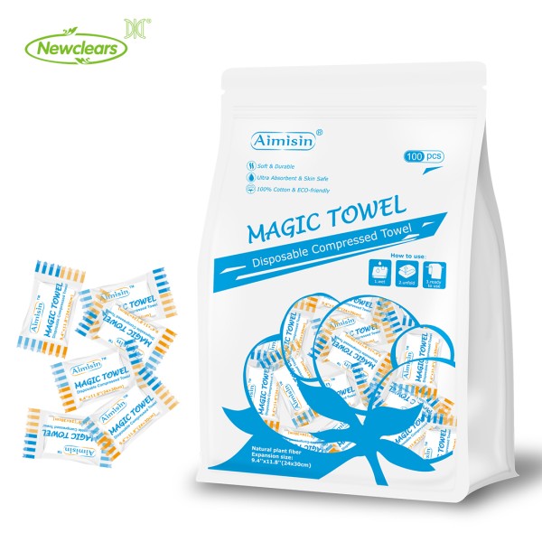 压缩毛巾厂家 - 批发定制私模棉湿巾