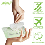 婴儿湿巾厂家 - 中国厂家批发定制logo可降解竹纤维