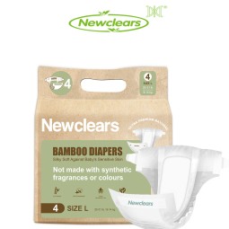 婴儿纸尿裤厂家 - 代工免费样品可降解绒毛浆有机竹纤维