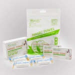 压缩毛巾厂家 - 吸收性棉魔法可扩展浴巾大号