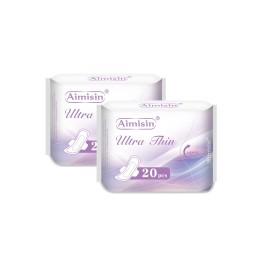 卫生巾厂家 - 亲肤可降解有机透气翼型