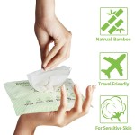 湿巾厂家 - 代工竹纤维可冲散可降解敏感肌面部