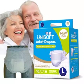 Adult Pull Up Diaper Factory - Unisoft Direct Premium Leak Guard