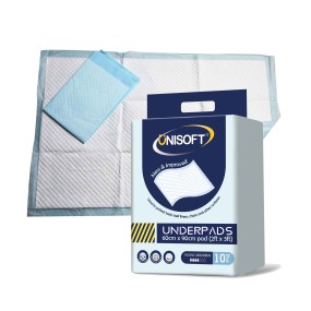 Adult Underpads Factory - Unisoft High Quality 60x90 Super Absorbent
