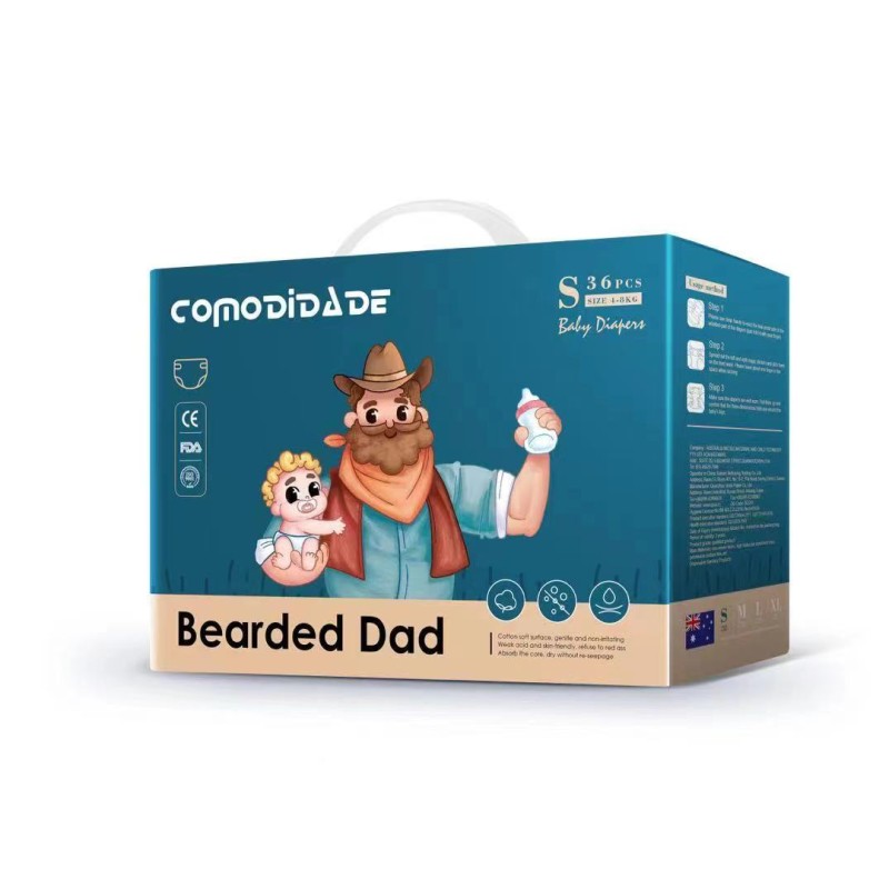 婴儿尿裤工厂 - 热销优质品质加厚棉柔