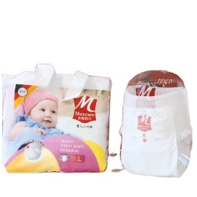 Baby Diaper Pants Manufacturer - Disposable Private Label Maxcare Soft Pull Up