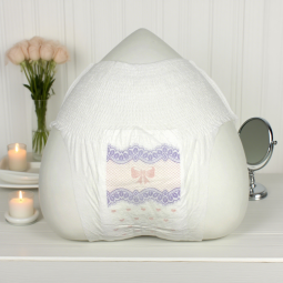 卫生巾厂家 - 私模经期高吸收面层天然内裤