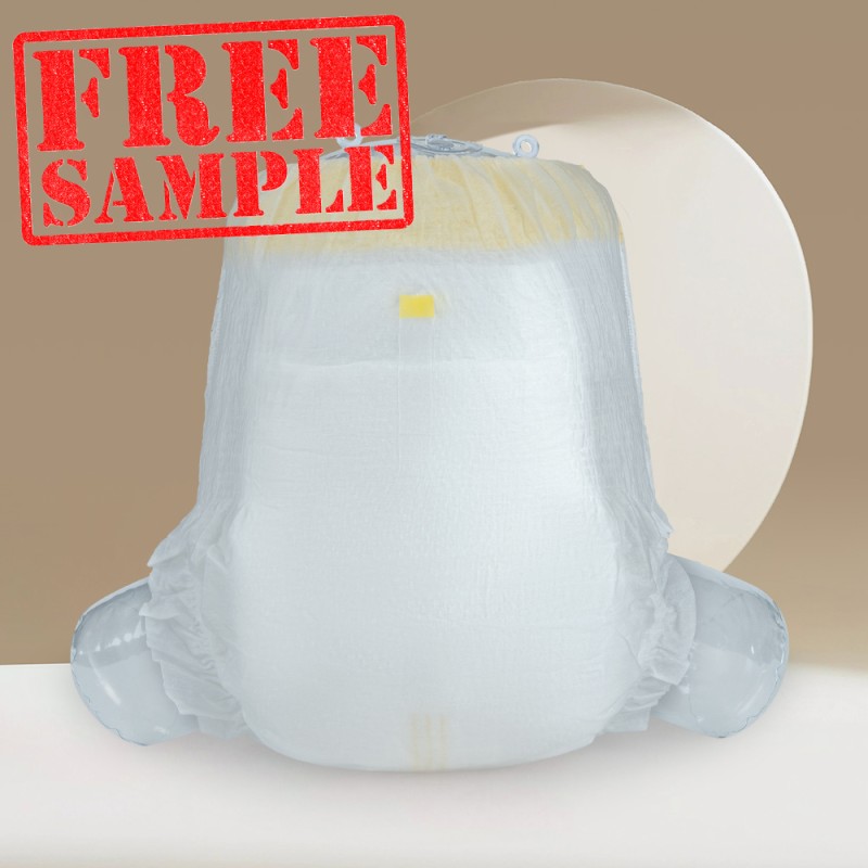 婴儿纸尿裤厂家 - 优质竹棉柔表层3D防漏干爽表层