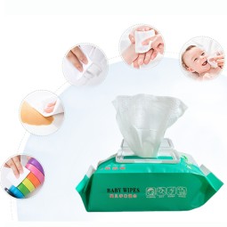 婴儿湿巾工厂 - 超市防过敏定制印花