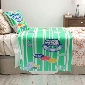 护理垫厂家 - 超快吸收防水葫芦形护理垫