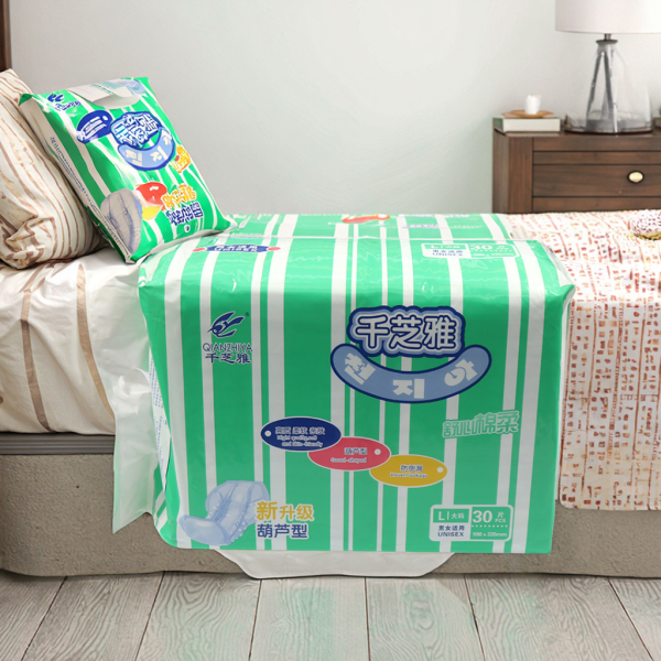 护理垫厂家 - 超快吸收防水葫芦形护理垫