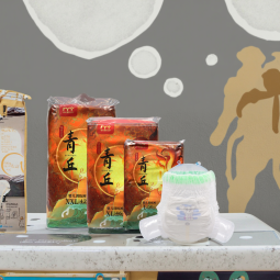 婴儿纸尿裤厂家 - 批发超快吸收干爽舒适白色拉拉裤