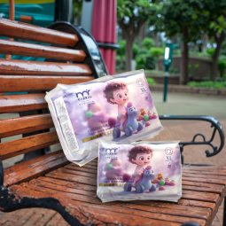 婴儿纸尿裤厂家 - 批发透气智能一次性裤L码中国制造