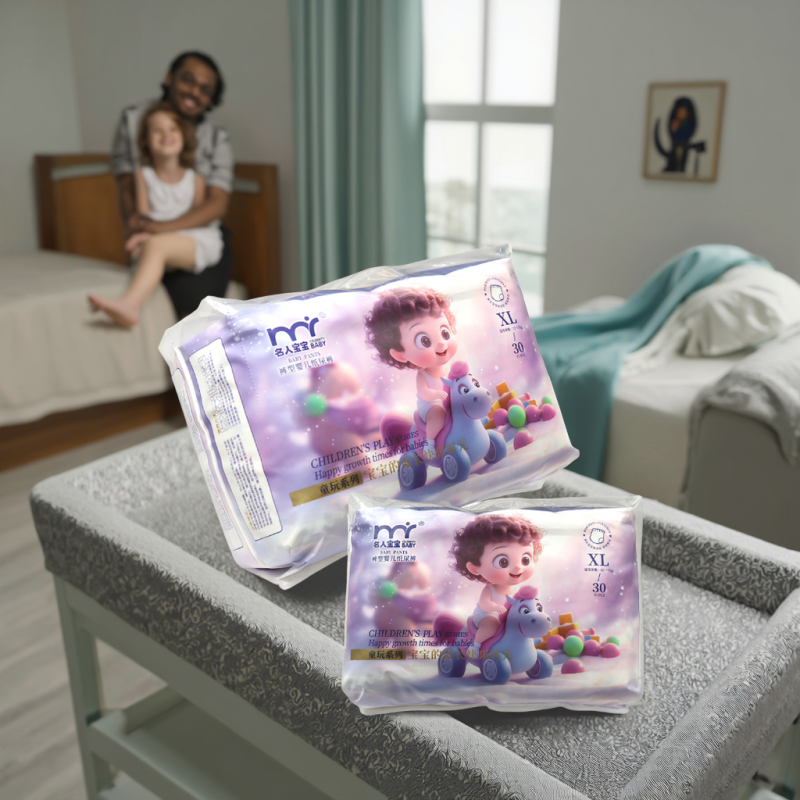 婴儿纸尿裤厂家 - 一次性拉拉裤便捷丢弃柔软透气