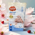 婴儿纸尿裤厂家 - Hopers批发一次性棉柔超薄A级新生儿尿裤