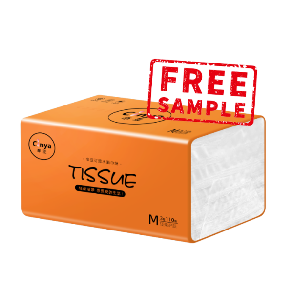 面巾纸厂家 - 100%原生木浆2层面巾纸软包