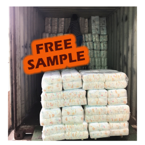 Baby Diapers Manufacturer - Second Grade Disposable Pampering Reject B Grade Stock in Bales