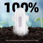 卫生巾厂家 - 环保有机竹纤维巾女性可降解棉