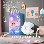 Baby Pull Up Pants Supplier - Little Angel Unisex Non-Woven Free Sample
