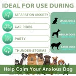 OEM Calming Softchews Dog Treats with Hemp Aid Anti-Anxiety Supplements Pet Health Care & Chewable Tablets