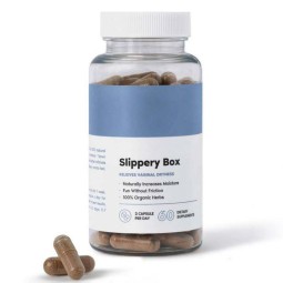 Hot Sale Slippery Elm Bark Capsules 1000mg per Serving 60 Capsules Non-GMO Gluten Free for Adults