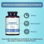 Beton Supply 4-in-1 Complex Capsules Pure Bulk Food Grade Glycine Magnesium 400mg 500mg Halal Powder Supplement for Adults