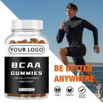 Antioxidant Beta Vitamin B12 Pre-Workout Gummy Energy BCAA Adult Gym Supplements by Supplier