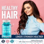 Private Label 10000mcg Max Strength Biotin Vegan Hair Gummies Hair Skin Nails Growth Antioxidant 3 in 1 Gummy