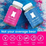 Private Label Vegan Sugar-Free Halal Berry Gummies Gummy Bear Vitamins for Women's Health Support Capsules Dosage