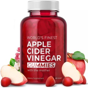 Private Label 1000mg Apple Cider Vinegar Gummies Weight Management Supplement Antioxidant Function Beauty Product for Adults