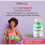 OEM Healthcare Supplements Seamoss Gummies Vegan Organic Sea Moss Gummies Sugar Free